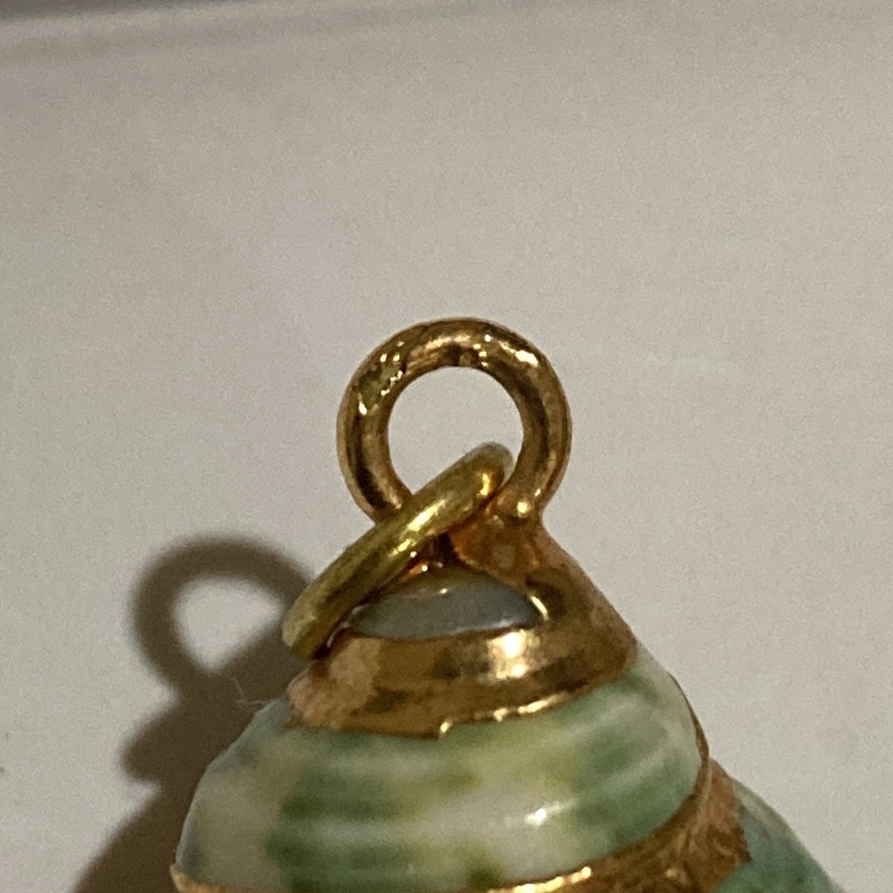 Seashell with gold edges - Picture 4 of 4